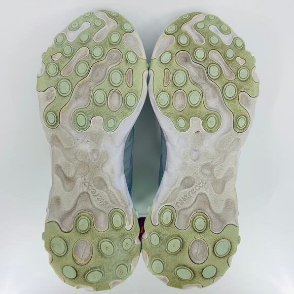 Nike Women's React Element 55 Sneakers 'Frosted Spruce' BQ2728-100 Size 7 - Picture 10 of 11